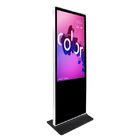 178 Degree Viewing Angle Floor Standing Digital Signage 32 - 98 Inch With Android/Windows